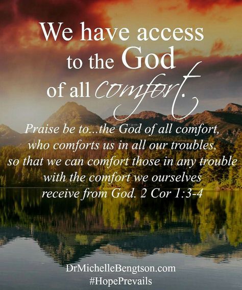 Verses God S Comfort